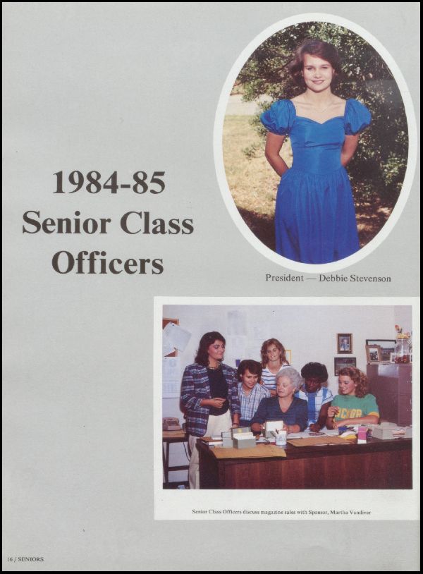 Class of 1985 Yearbook