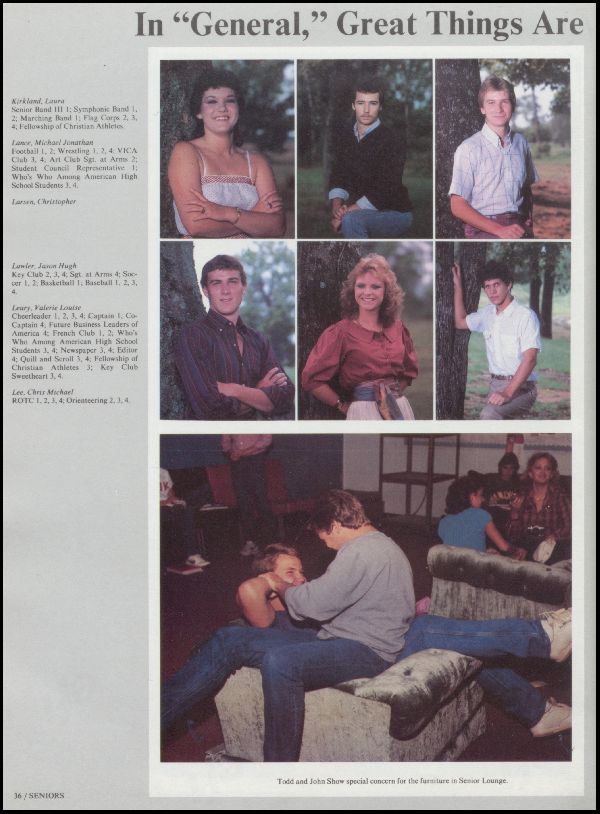 Class of 1985 Yearbook