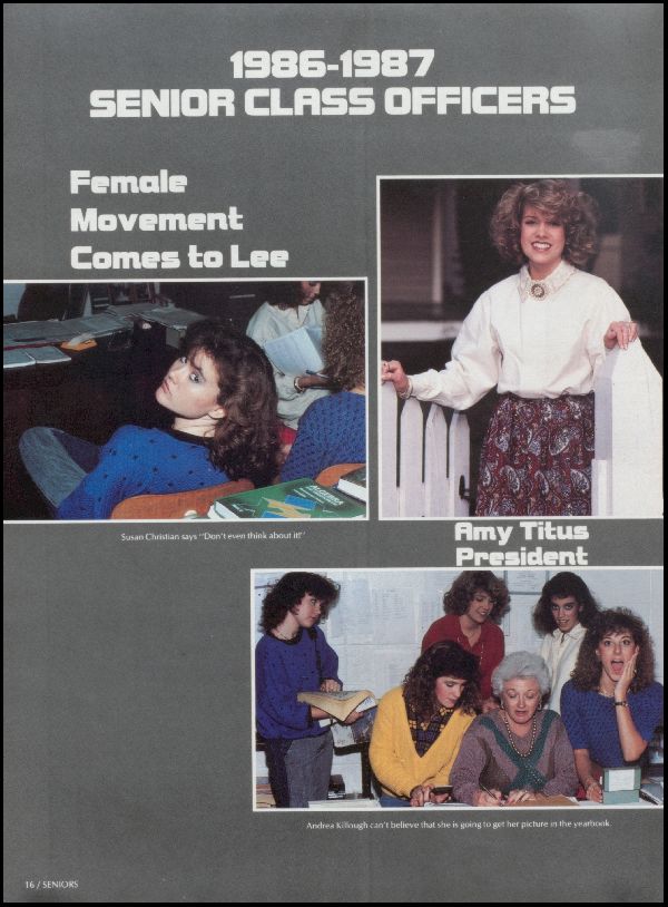 Class of 1987 Yearbook