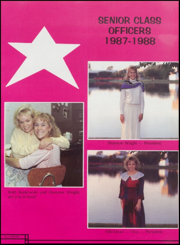 Class of 1988 Yearbook