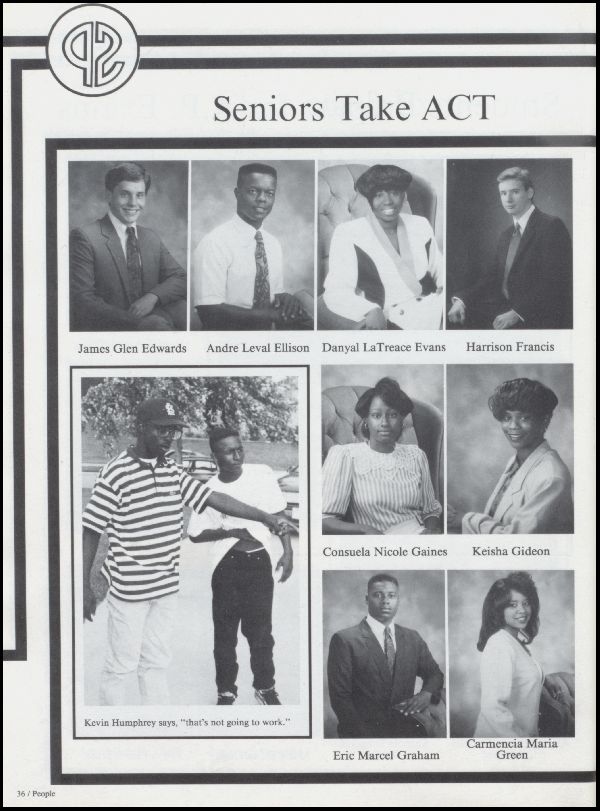 Class of 1992 Yearbook