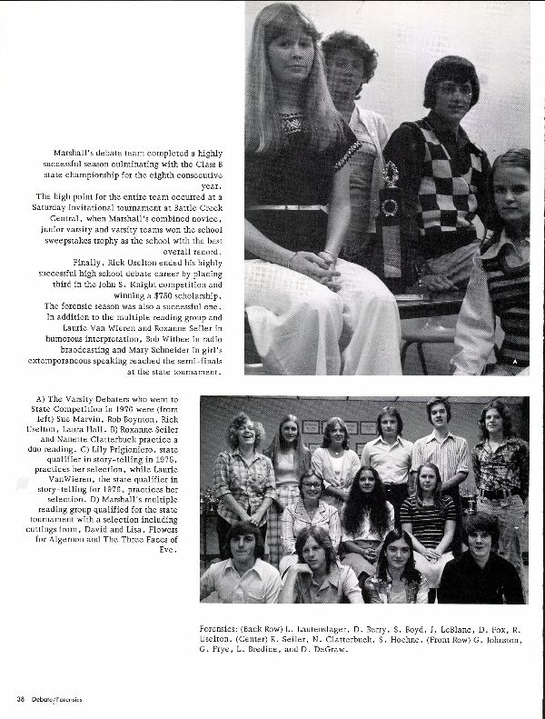 Class of 1976 Yearbook