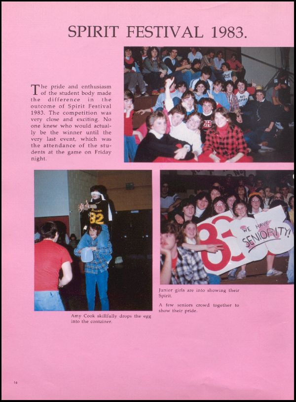 Class of 1983 Yearbook