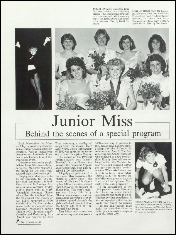 Class of 1986 Yearbook
