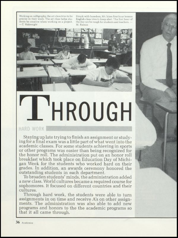 Class of 1988 Yearbook