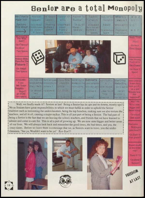 Class of 1992 Yearbook