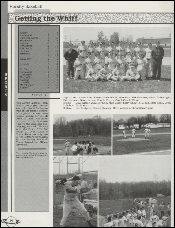 Class of 1995 Yearbook