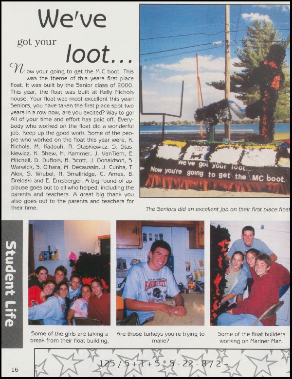Class of 2000 Yearbook