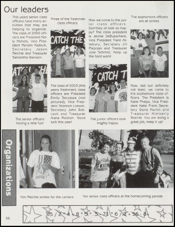 Class of 2000 Yearbook