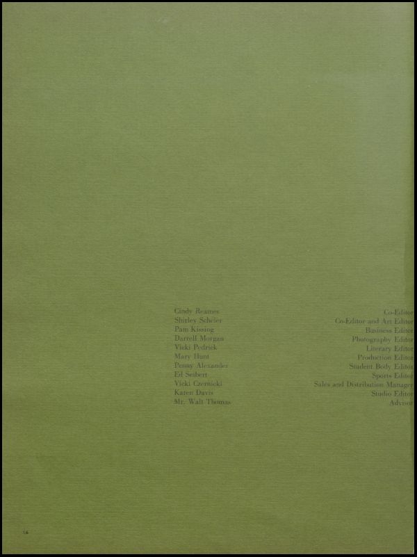 Class of 1971 Yearbook