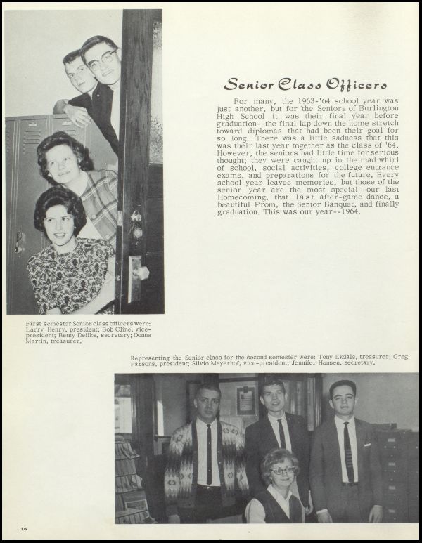 Class of 1964 Yearbook