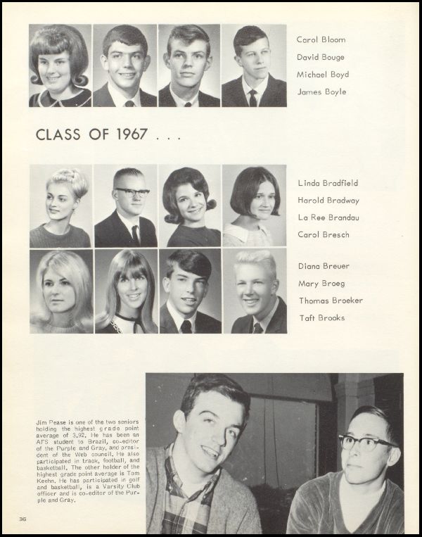 Class of 1967 Yearbook