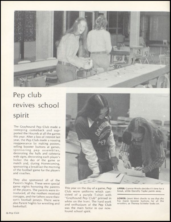 Class of 1974 Yearbook