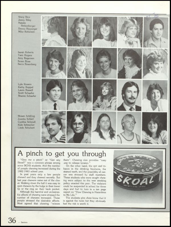 Class of 1983 Yearbook