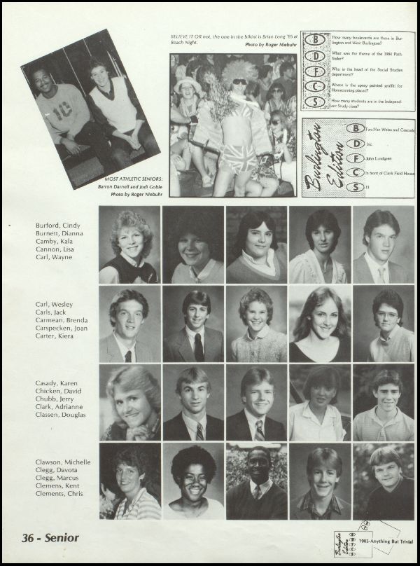 Class of 1985 Yearbook