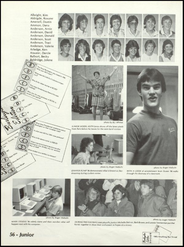 Yearbook Page