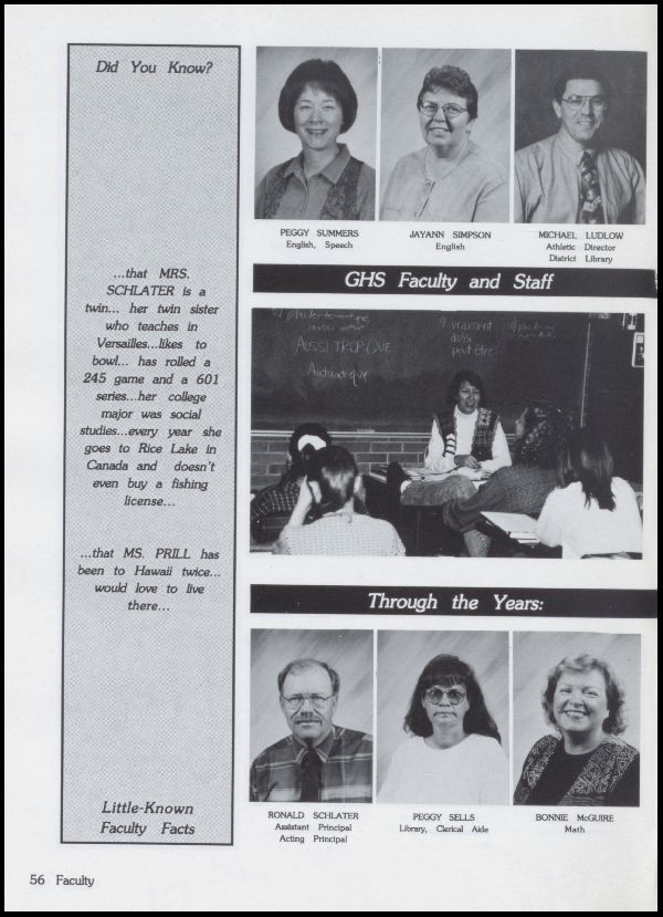 Yearbook Page
