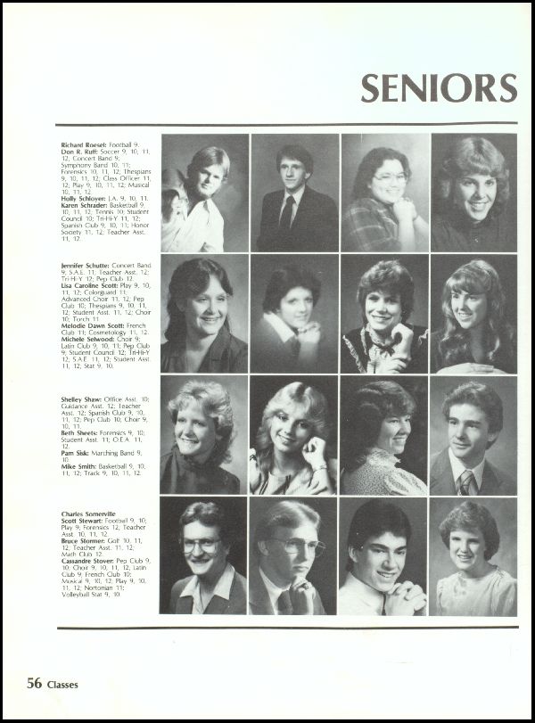 Yearbook Page