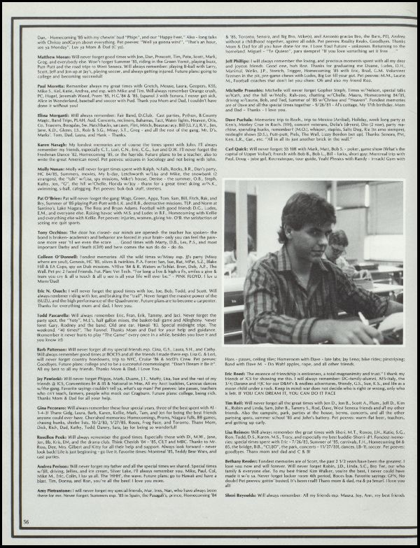Yearbook Page
