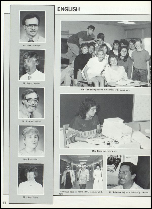 Class of 1989 Yearbook