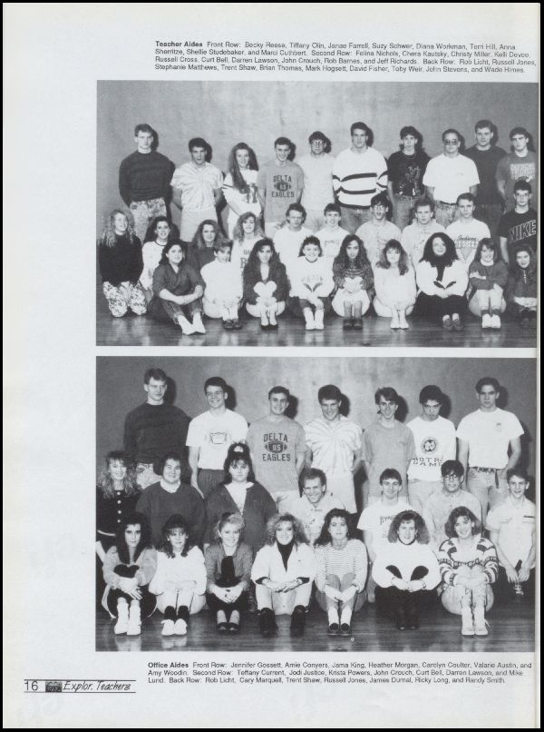 Class of 1991 Yearbook