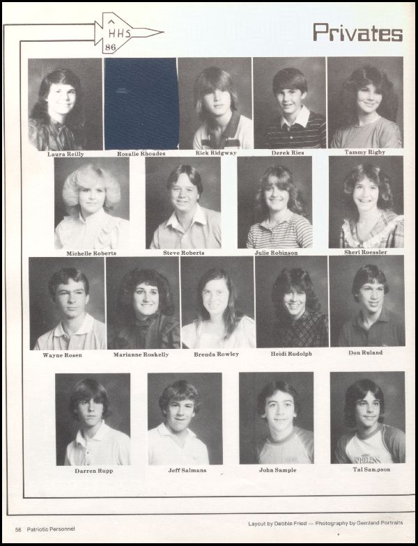 Yearbook Page