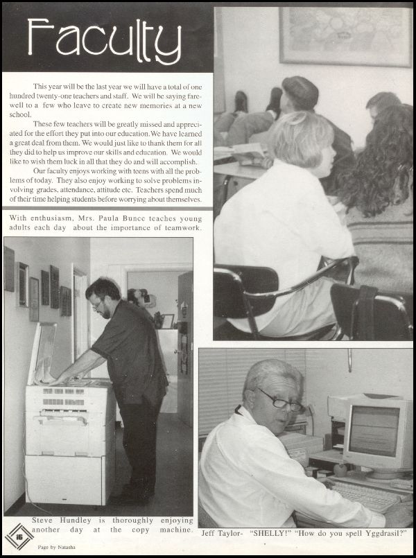 Class of 1999 Yearbook