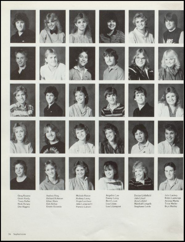 Class of 1985 Yearbook