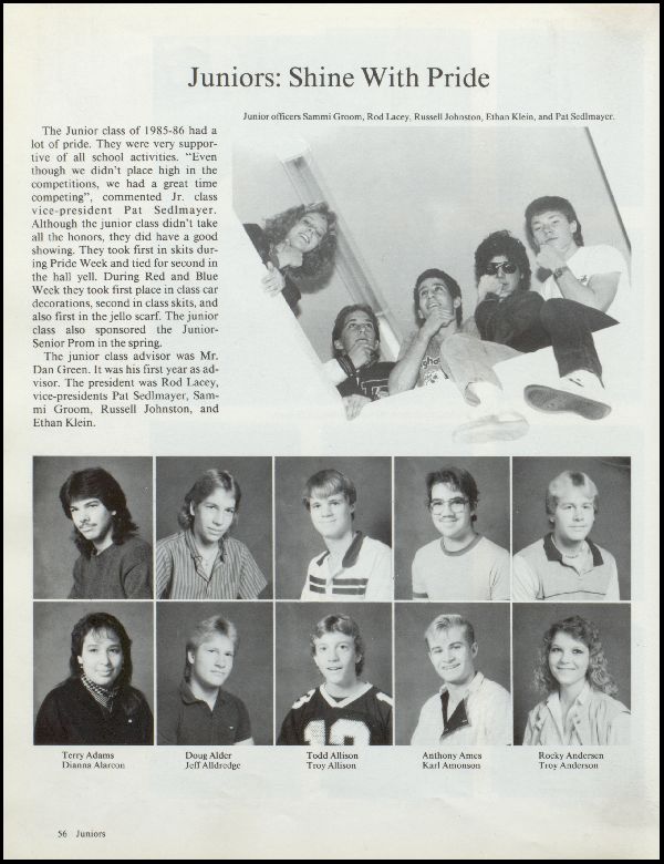 Yearbook Page