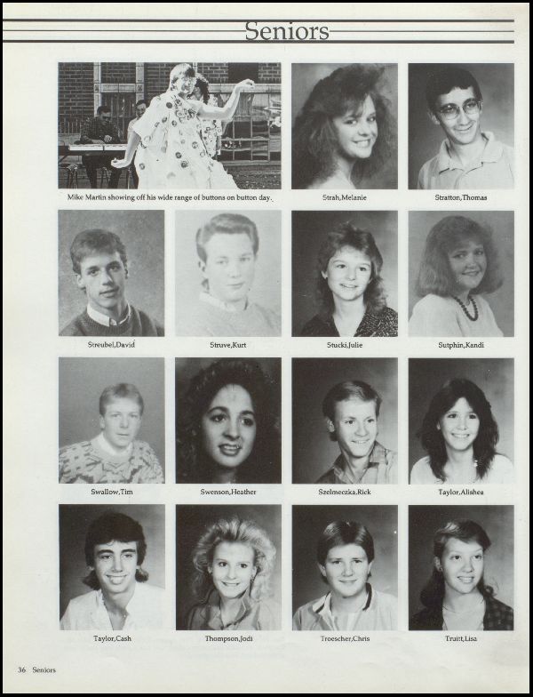 Class of 1988 Yearbook