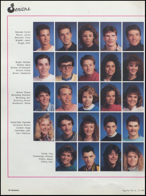 Class of 1990 Yearbook