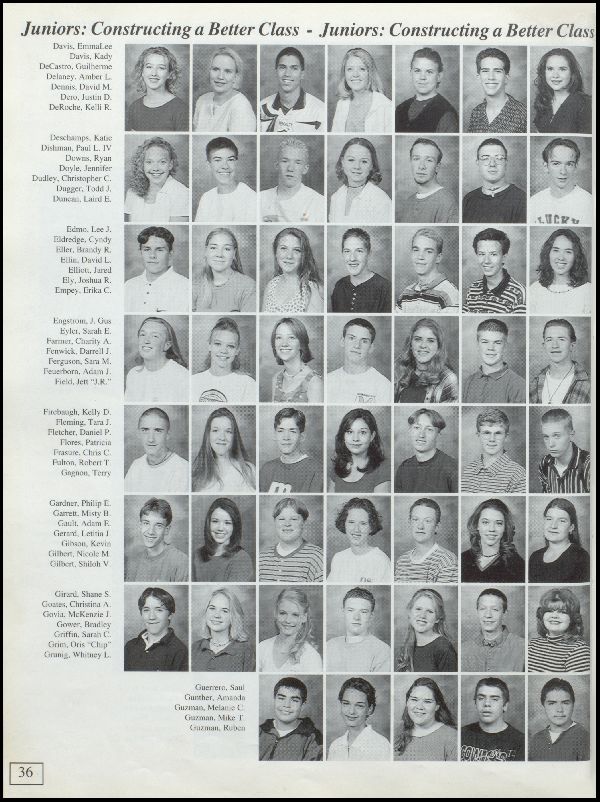 Class of 1998 Yearbook