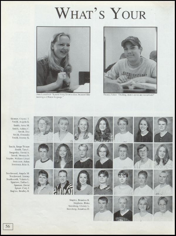 Yearbook Page