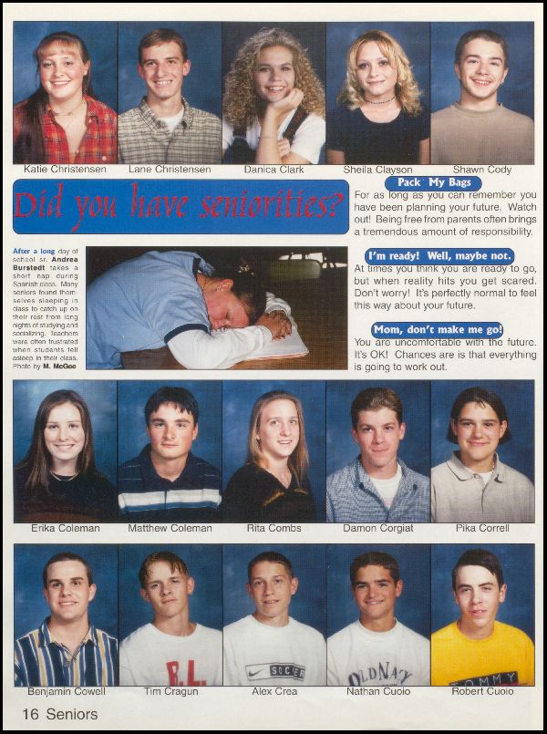 Class of 1999 Yearbook