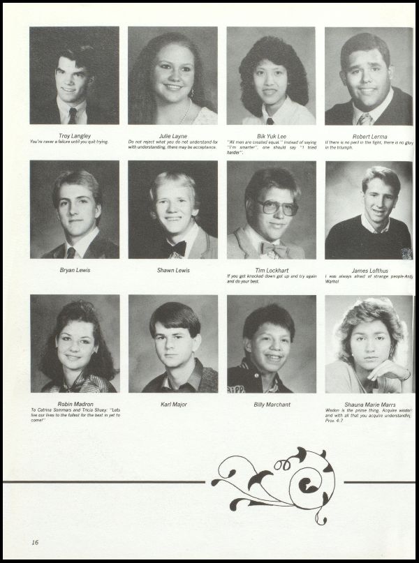 Class of 1987 Yearbook