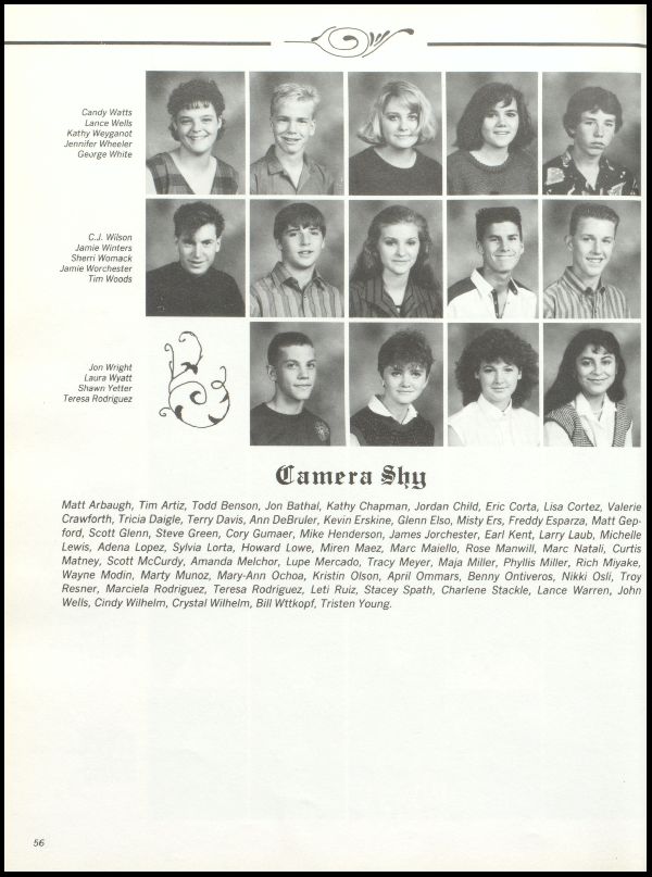 Yearbook Page
