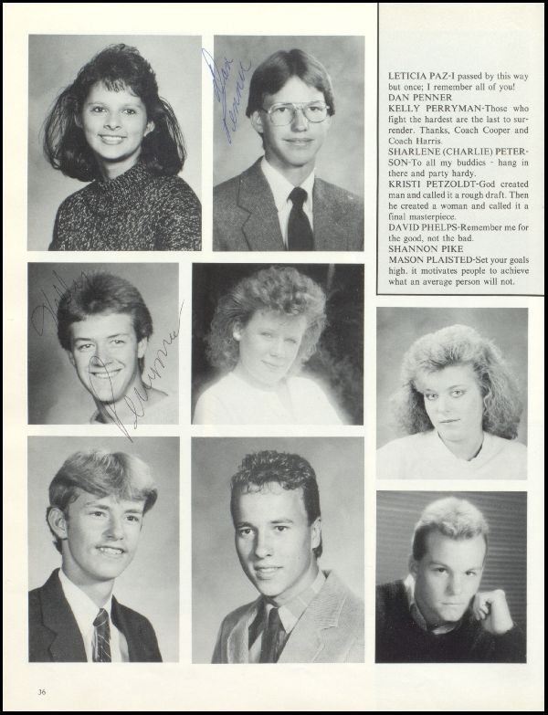Class of 1988 Yearbook