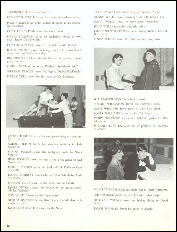 Class of 1967 Yearbook