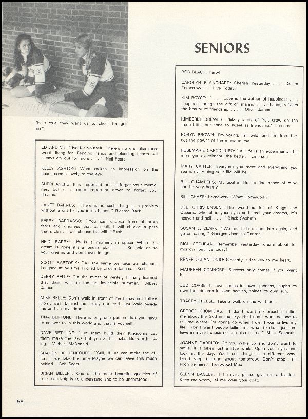 Yearbook Page