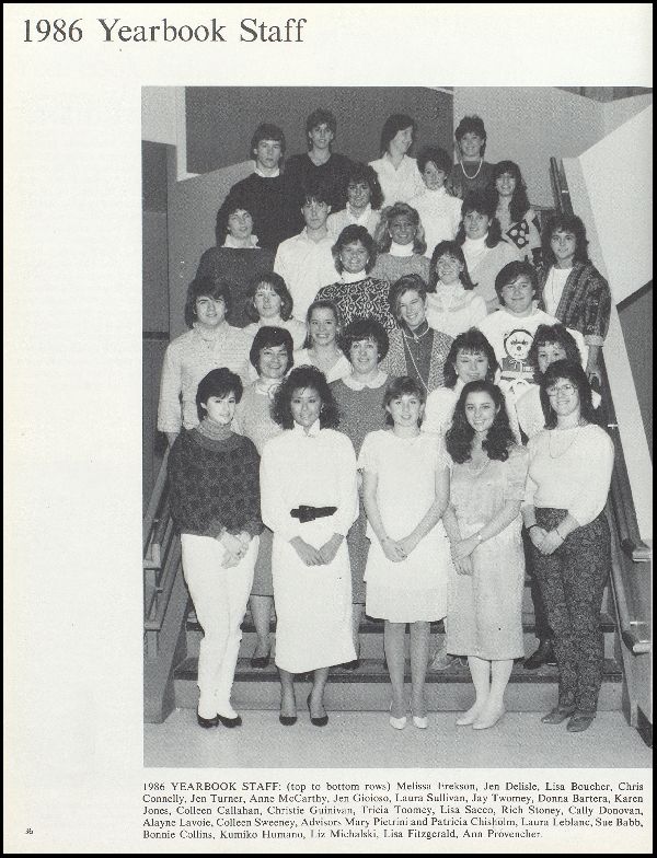 Class of 1986 Yearbook