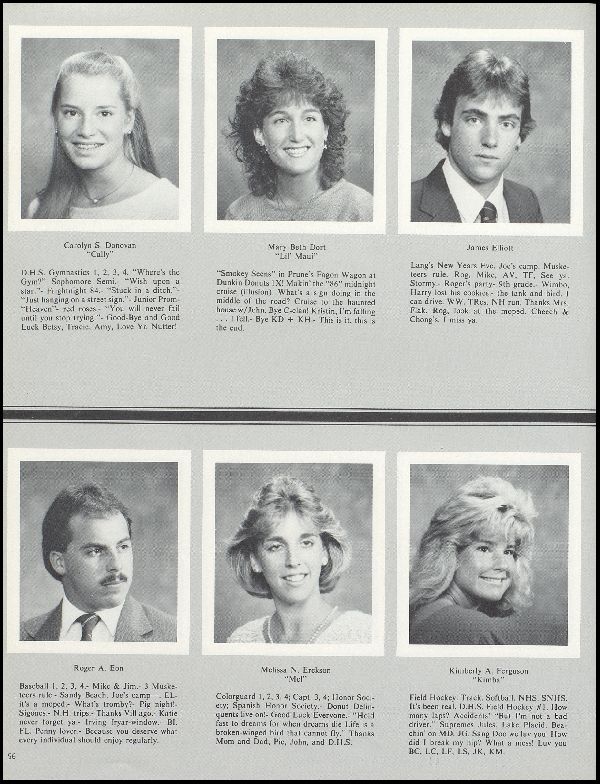 Yearbook Page