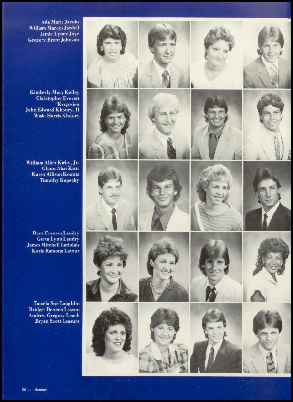 Class of 1985 Yearbook