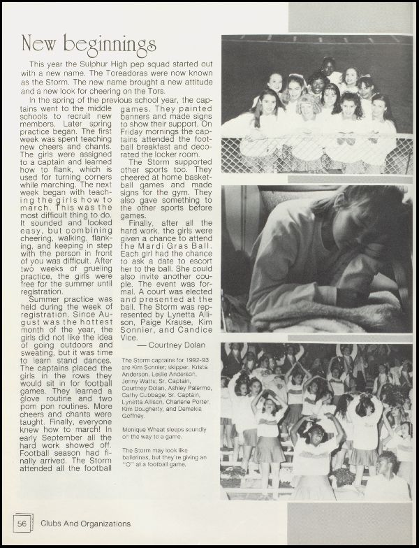 Yearbook Page