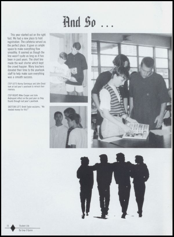 Class of 1995 Yearbook