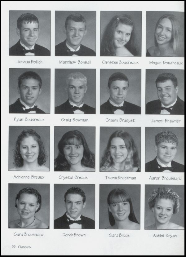 Class of 2001 Yearbook