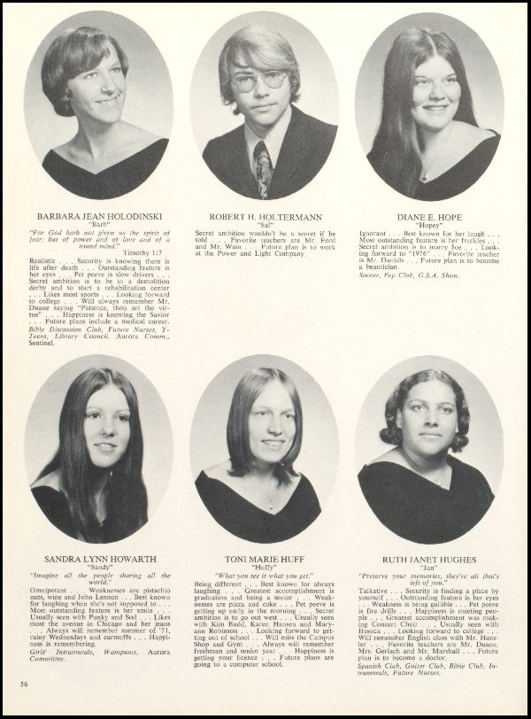 Yearbook Page