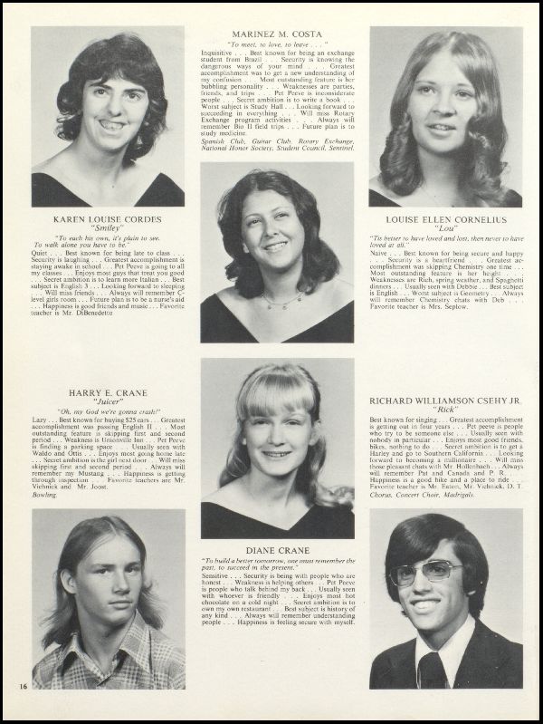 Class of 1975 Yearbook