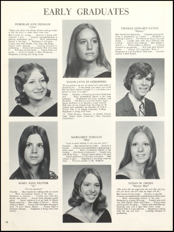 Yearbook Page