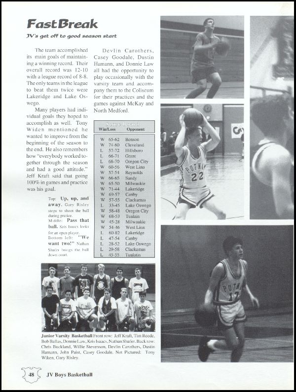 Yearbook Page