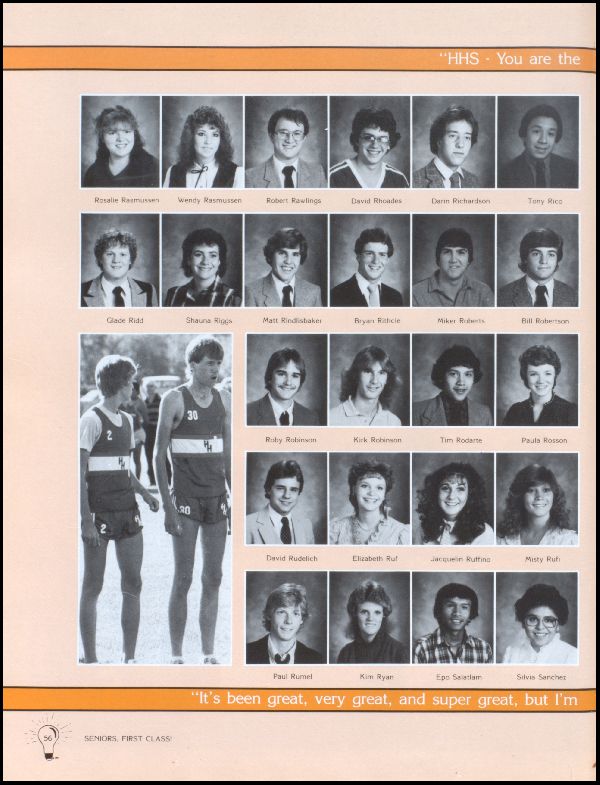 Yearbook Page